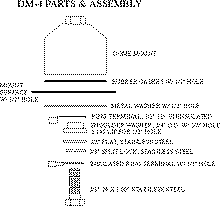 Load image into Gallery viewer, Firestik DM4 Dome Mount (Lug)
