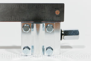 CB Antenna Mirror Mount with Heavy-Duty Stud