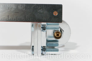 CB Antenna Mirror Mount with Heavy-Duty Stud