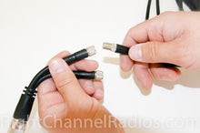 Load image into Gallery viewer, Firestik FireRing CB Coax for Dual Antennas - 18&#39;
